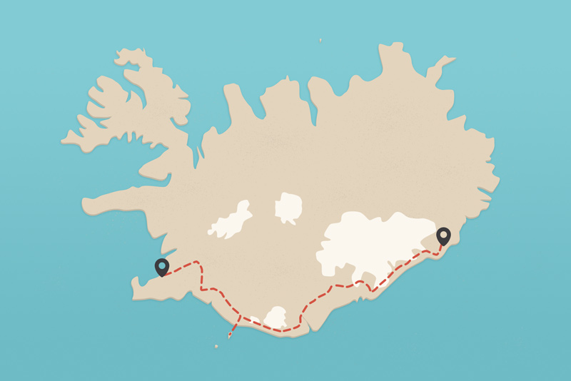 iceland travel itinerary