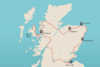 our route across scotland