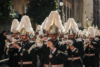 easter procession andalusia spanish trumpets