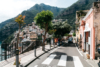 streets of positano, amalfi coast, italy